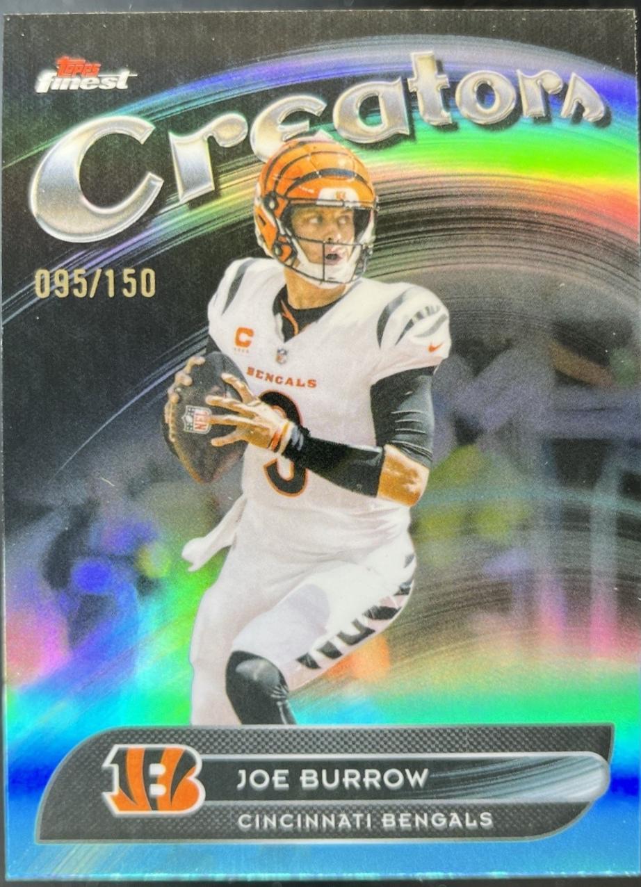 Joe Burrow [Sky Blue Refractor] #CR-7