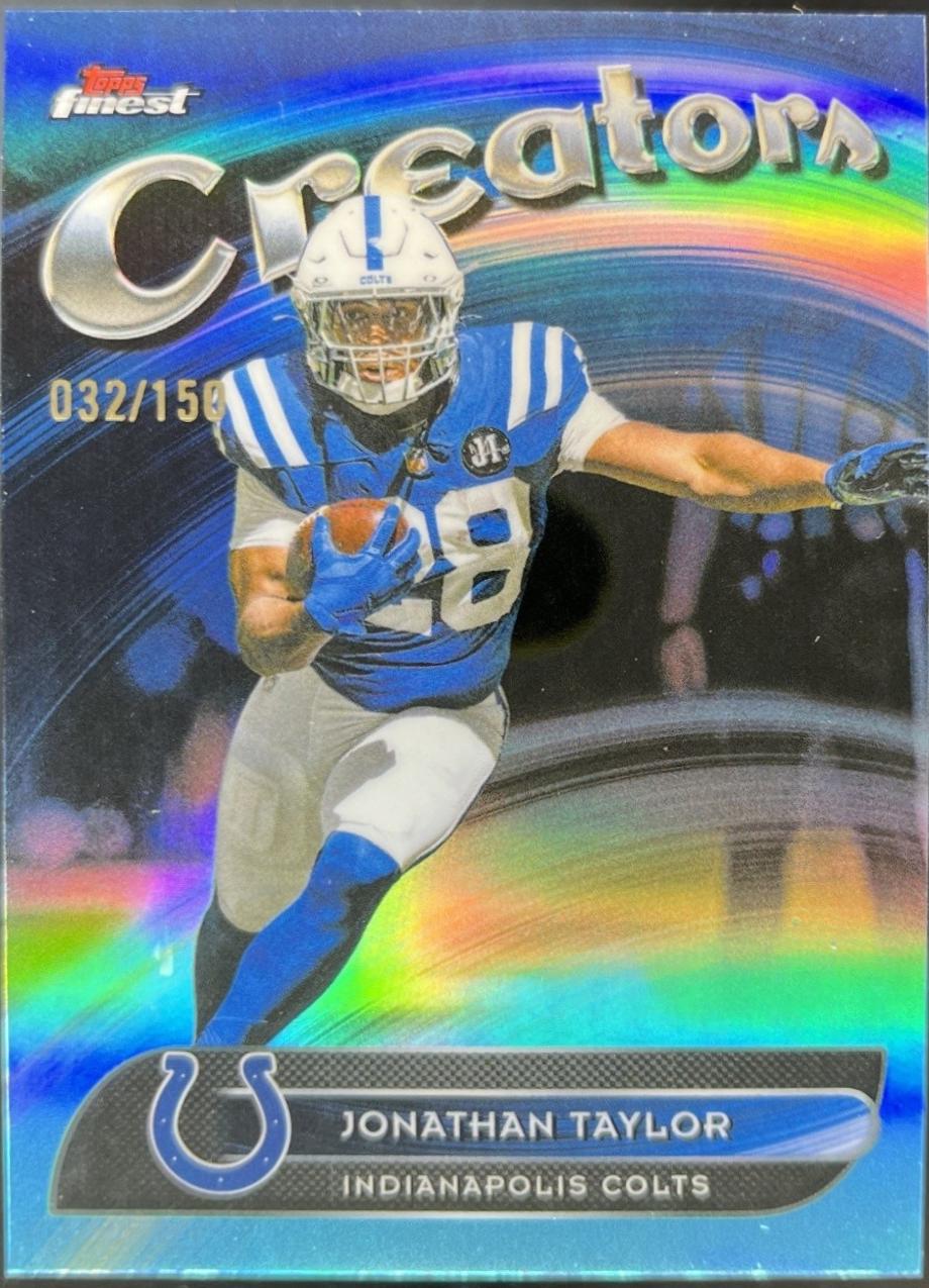 Jonathan Taylor [Sky Blue Refractor] #CR-13