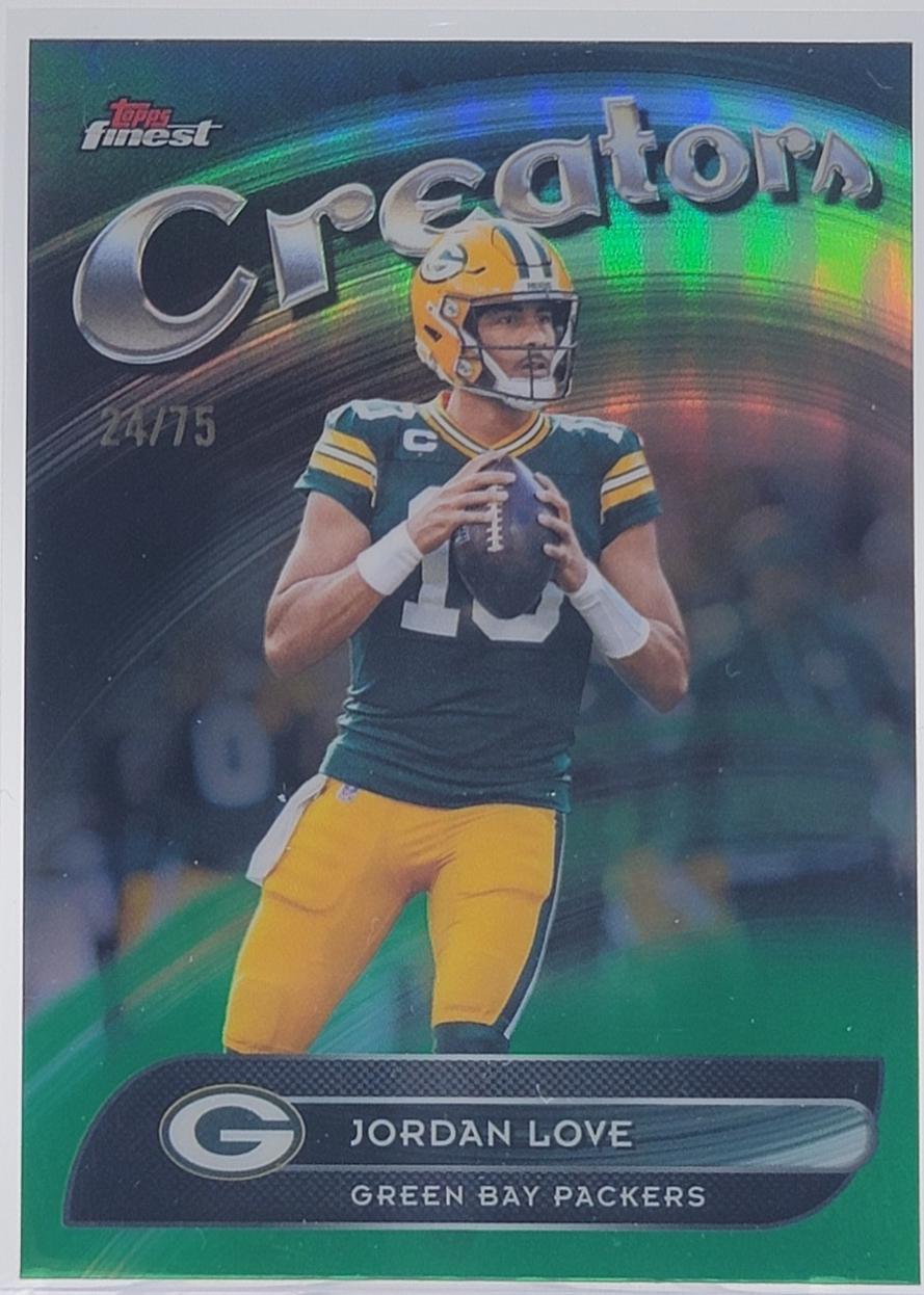 Jordan Love [Green Refractor] #CR-11