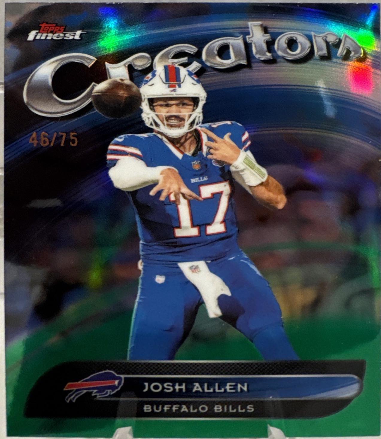 Josh Allen [Green Refractor] #CR-4