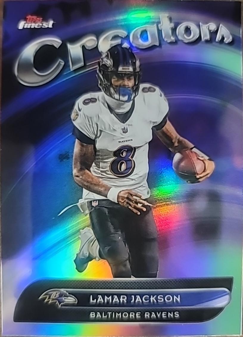 Lamar Jackson [Refractor] #CR-3