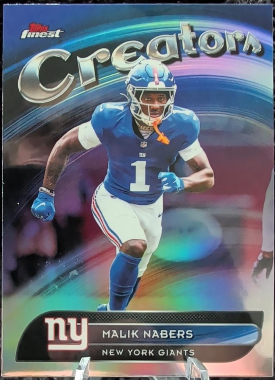Malik Nabers [Refractor] #CR-22