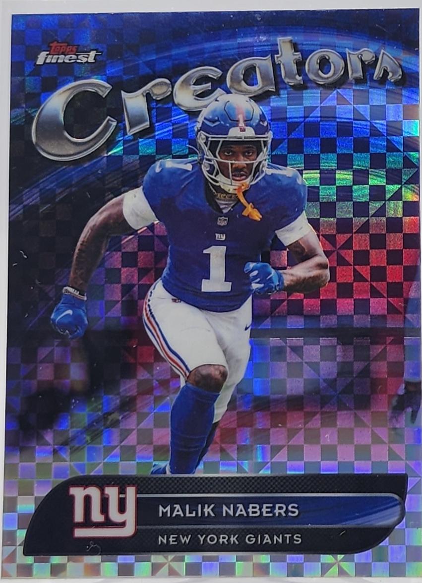 Malik Nabers [X-Fractor] #CR-22
