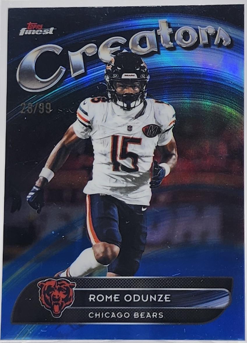 Rome Odunze [Blue Refractor] #CR-6