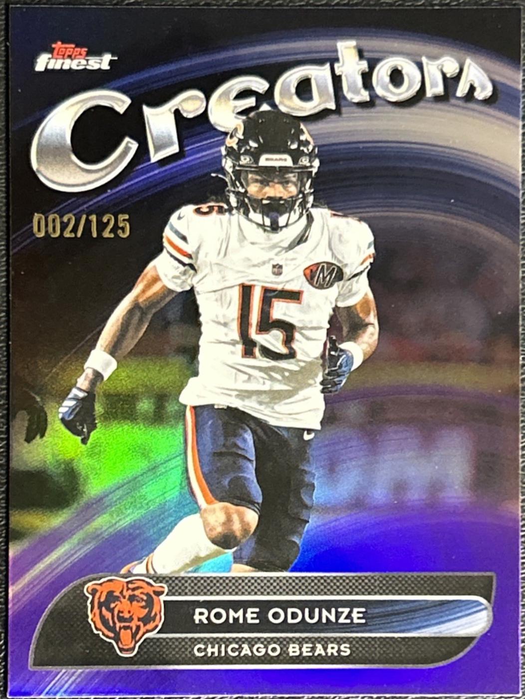 Rome Odunze [Purple Refractor] #CR-6