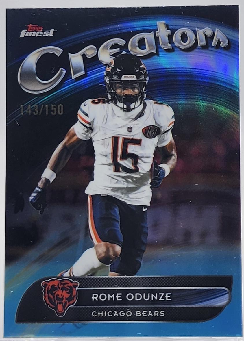 Rome Odunze [Sky Blue Refractor] #CR-6