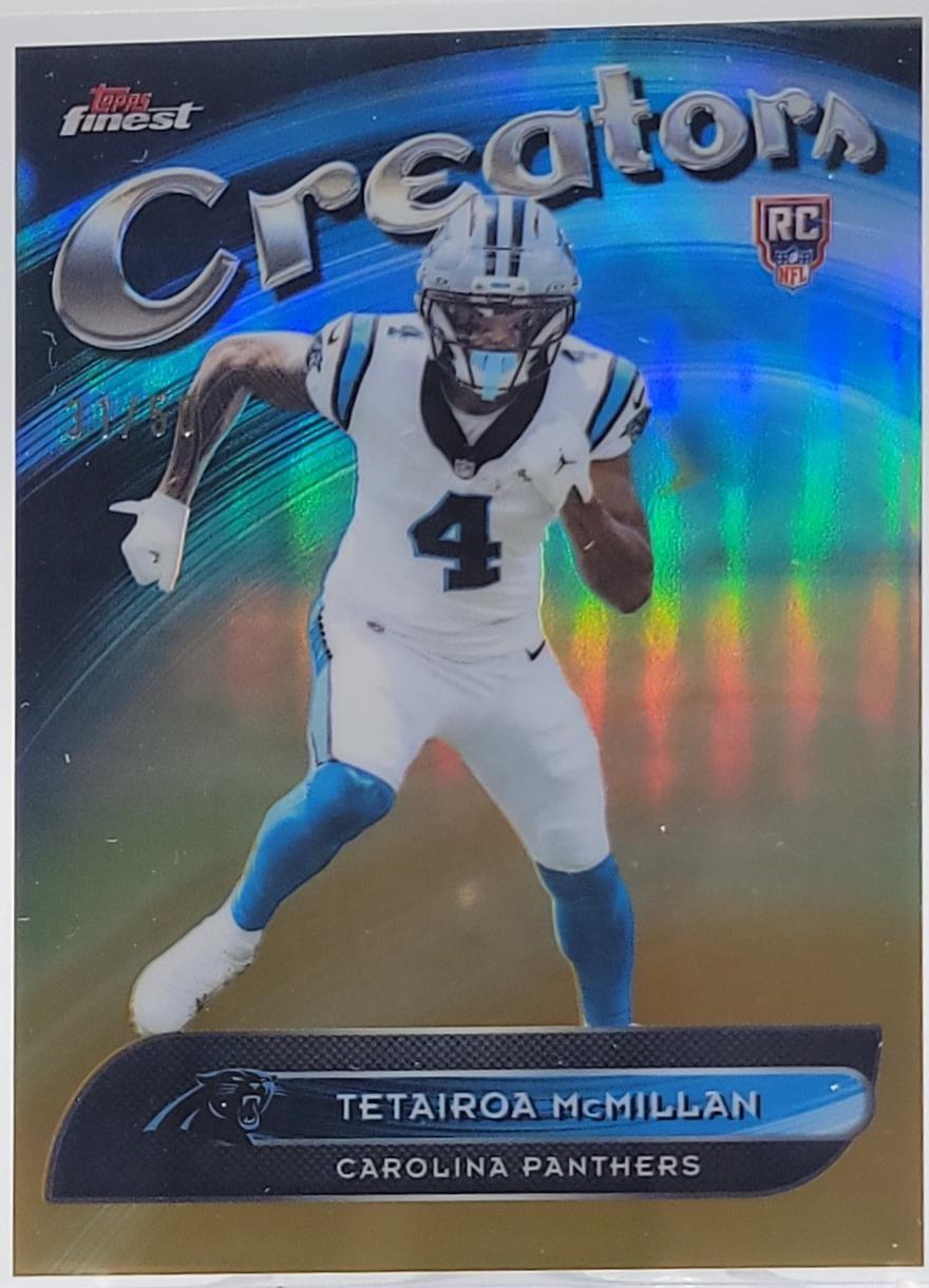 Tetairoa McMillan [Gold Refractor] #CR-5