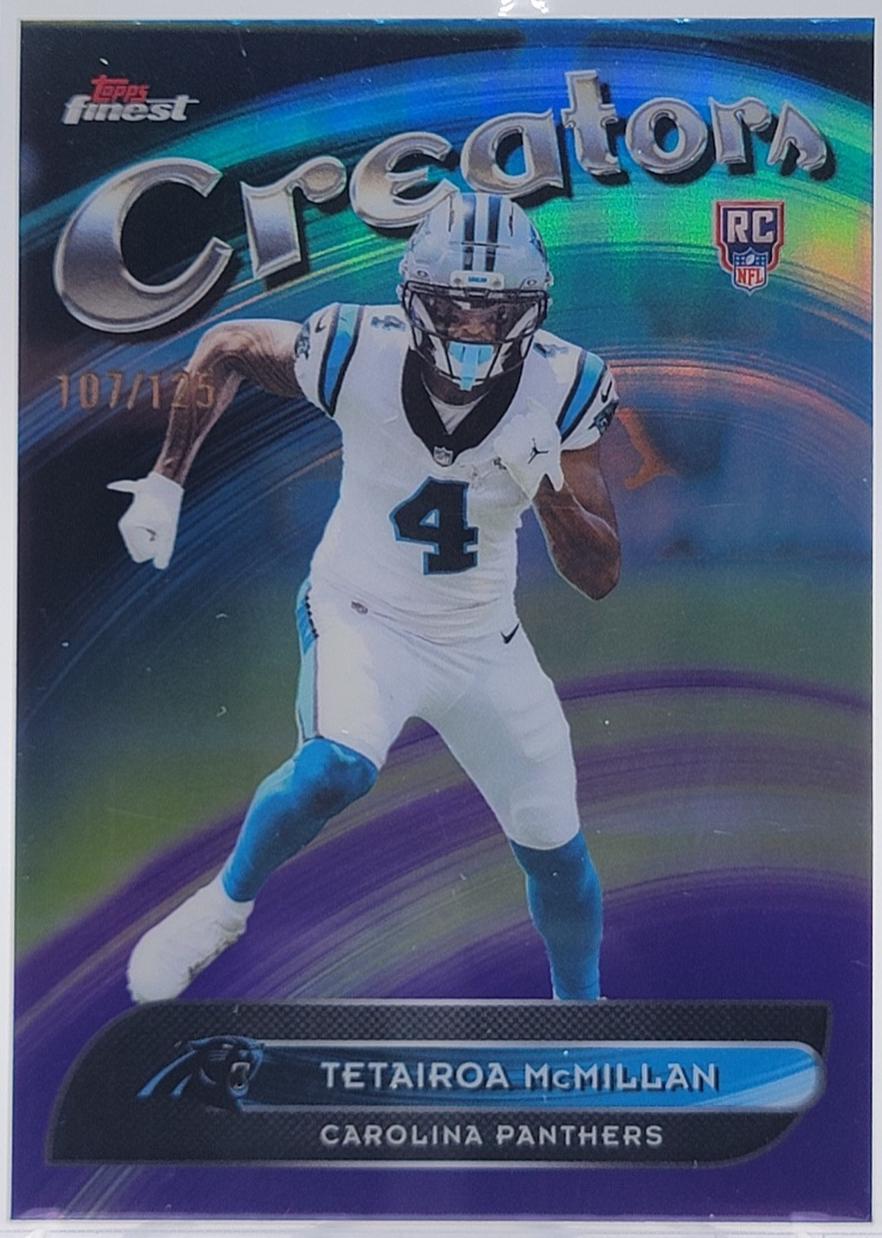 Tetairoa McMillan [Purple Refractor] #CR-5