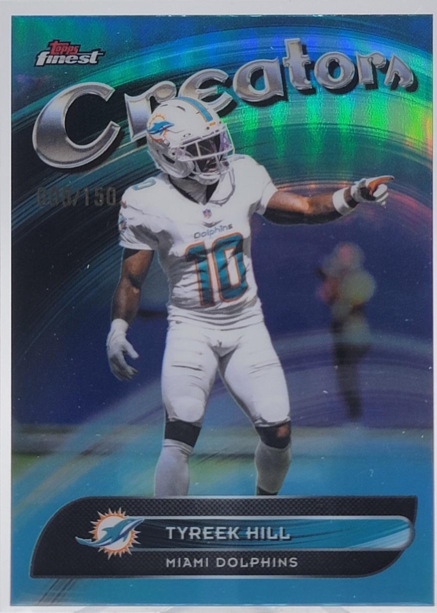 Tyreek Hill [Sky Blue Refractor] #CR-19