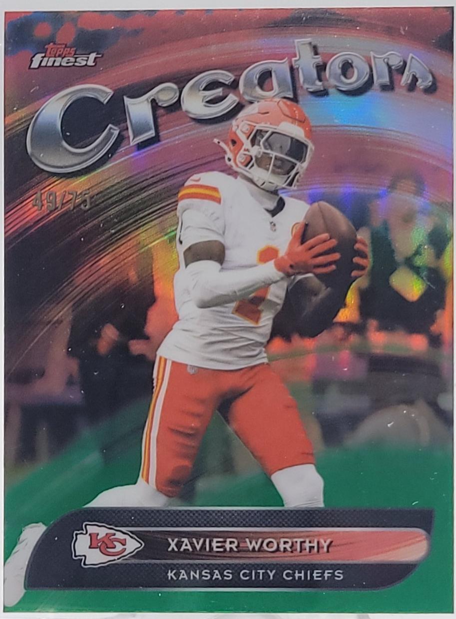 Xavier Worthy [Green Refractor] #CR-15