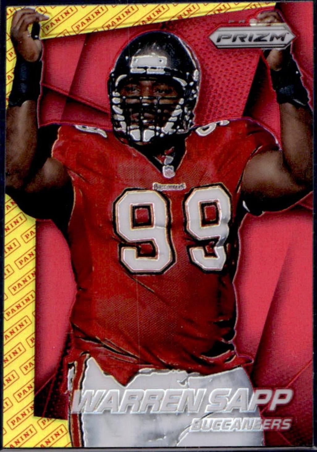 Warren Sapp [Panini Logo Prizm] #173