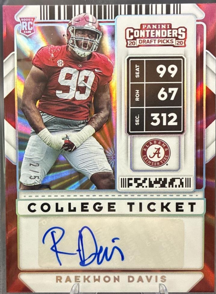 Raekwon Davis [Autograph Fame] #169