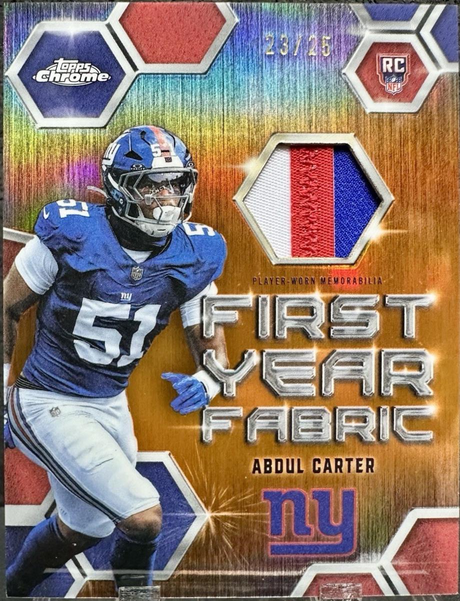 Abdul Carter [Orange] #FYF-AC