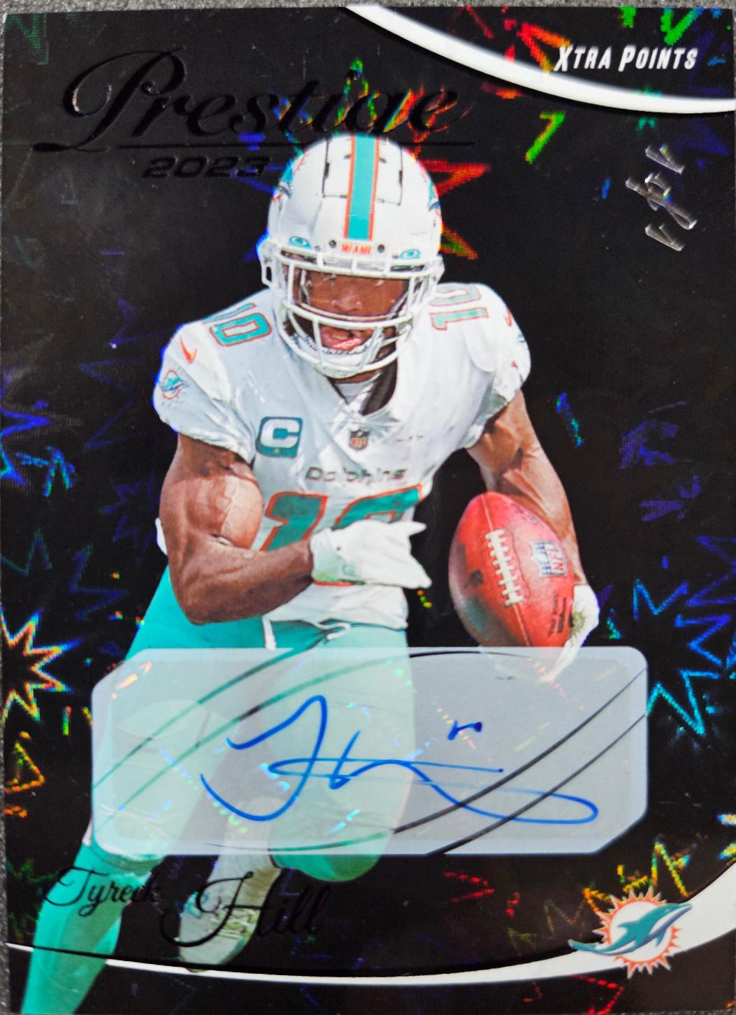 Tyreek Hill [Signature Premium Black] #186