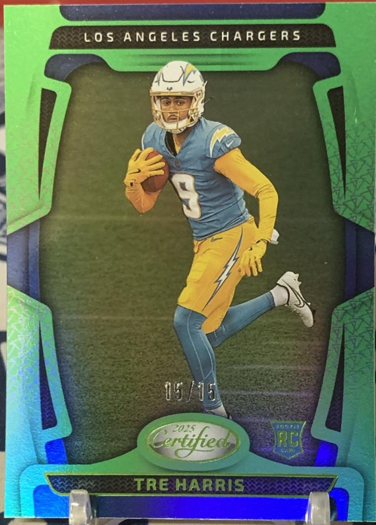 Tre Harris [Lime Green Mirror] #124