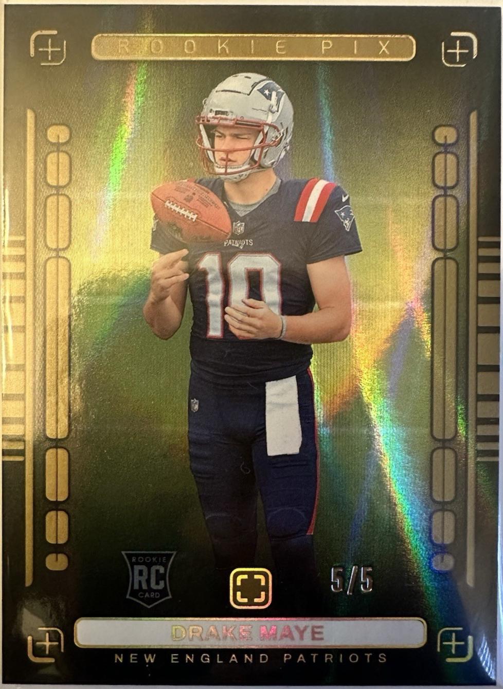 Drake Maye [Gold] #2