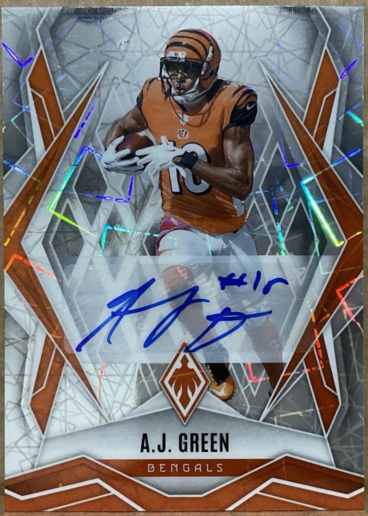A.J. Green [Lazer Autograph] #100
