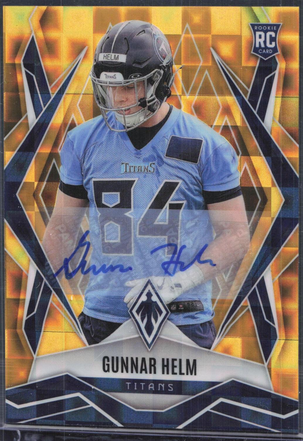 Gunnar Helm [Gold Pandora Autograph] #246