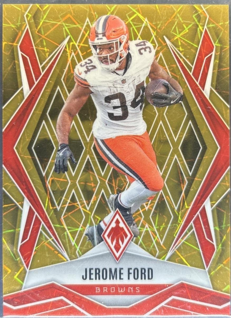 Jerome Ford [Gold Lazer] #3