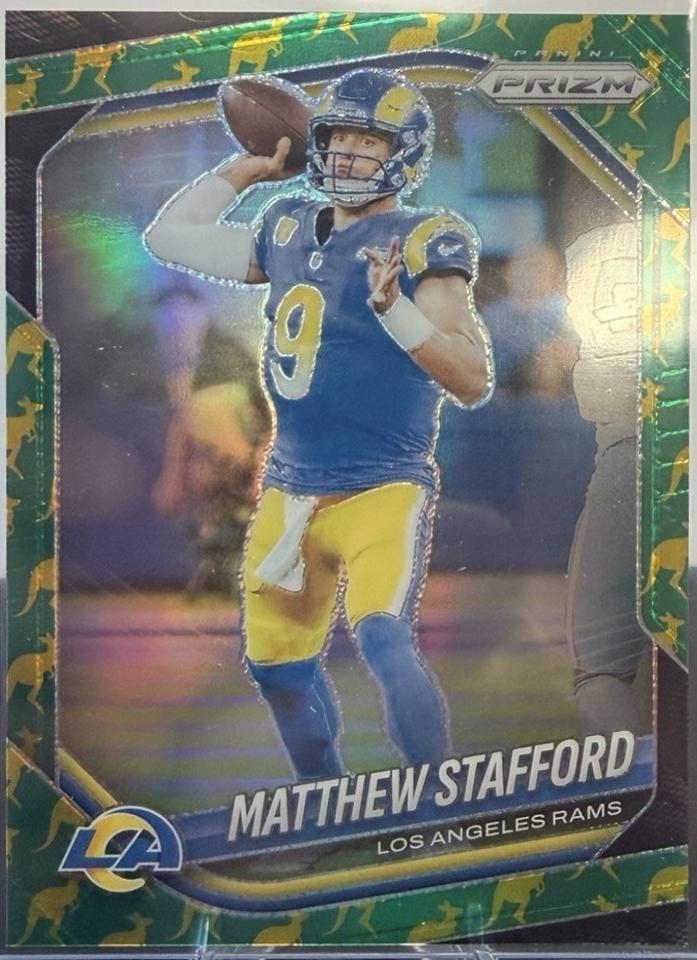 Matthew Stafford [Green Sparkle] #21