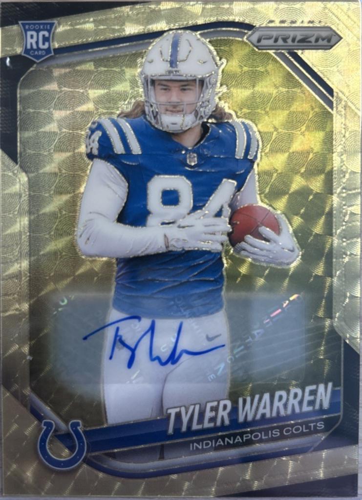 Tyler Warren [Autograph Gold Vinyl] #339