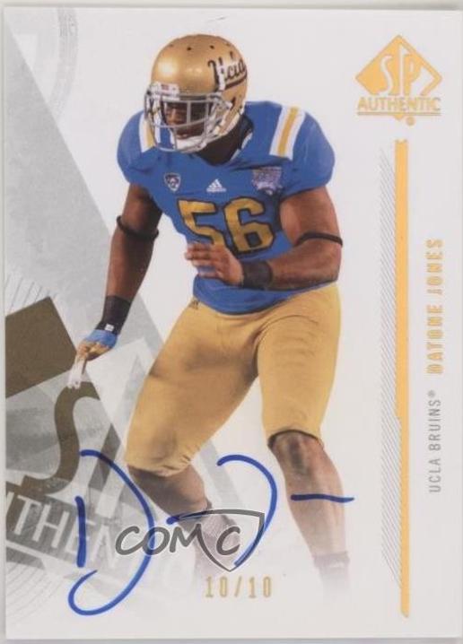 Datone Jones [Autograph Gold Spectrum] #74