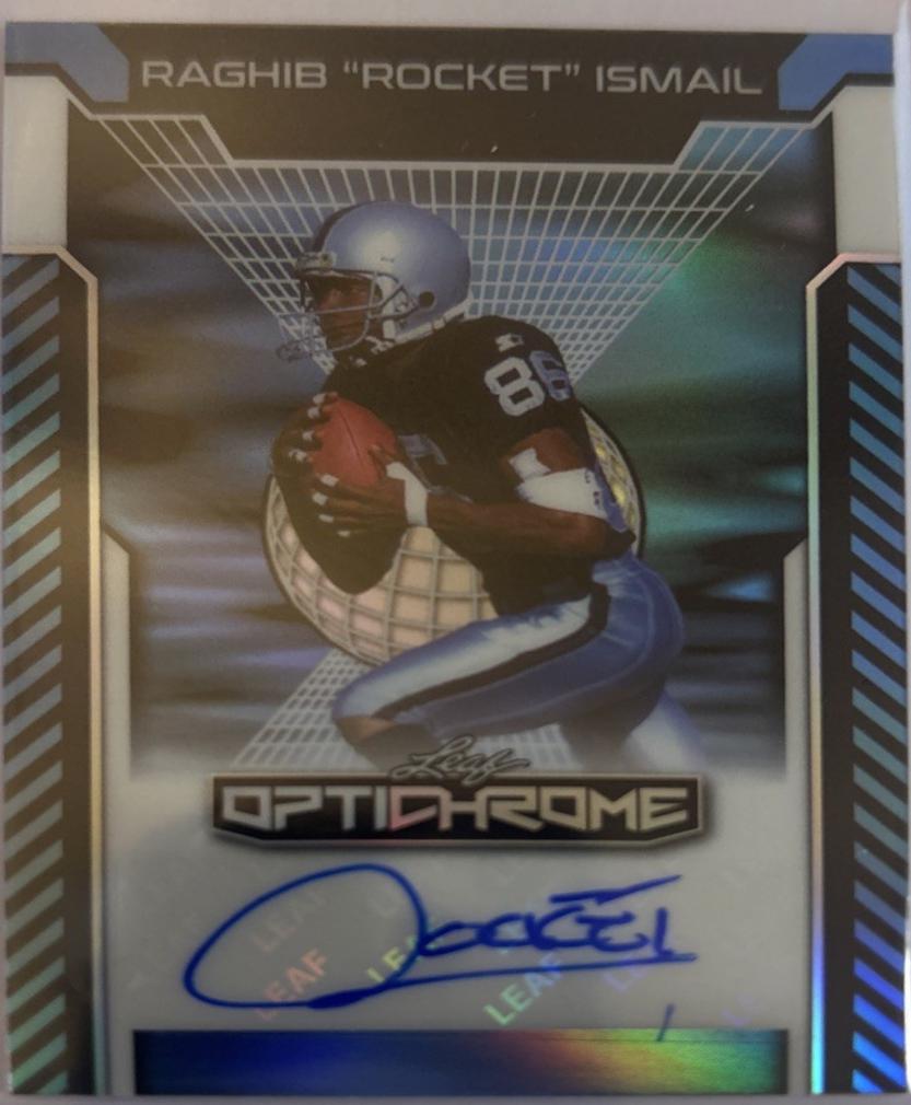 Raghib Rocket Ismail [Blue Prismatic] #BA-RI1