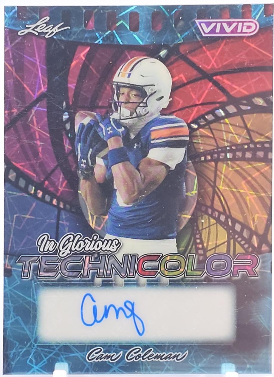 Cam Coleman [Laser Blue] #GA-CC1