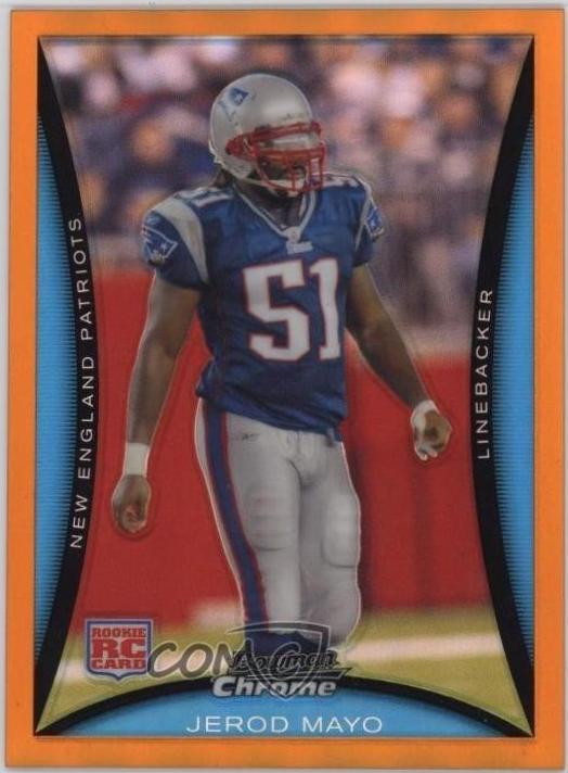 Jerod Mayo [Orange Refractor] #BC107