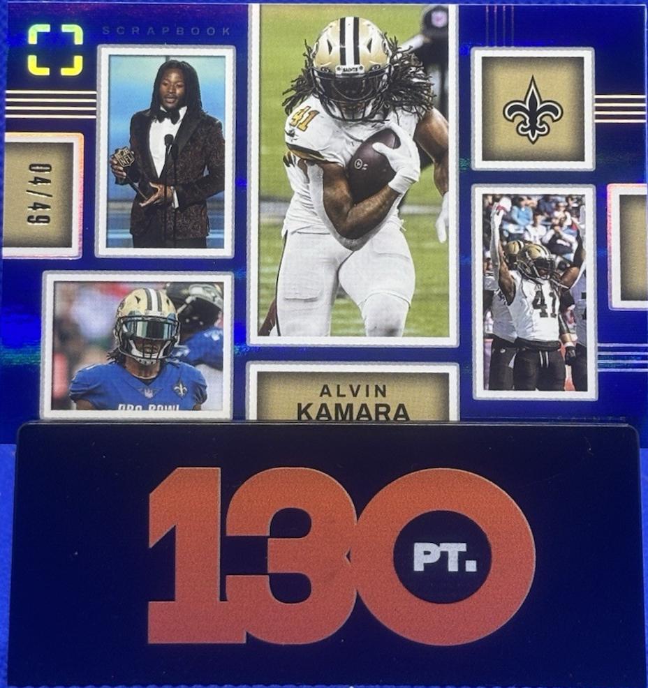 Alvin Kamara [Blue] #6