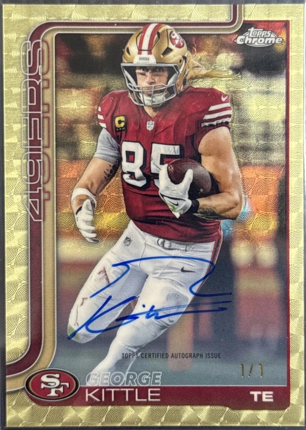George Kittle [Superfractor] #BA-GK