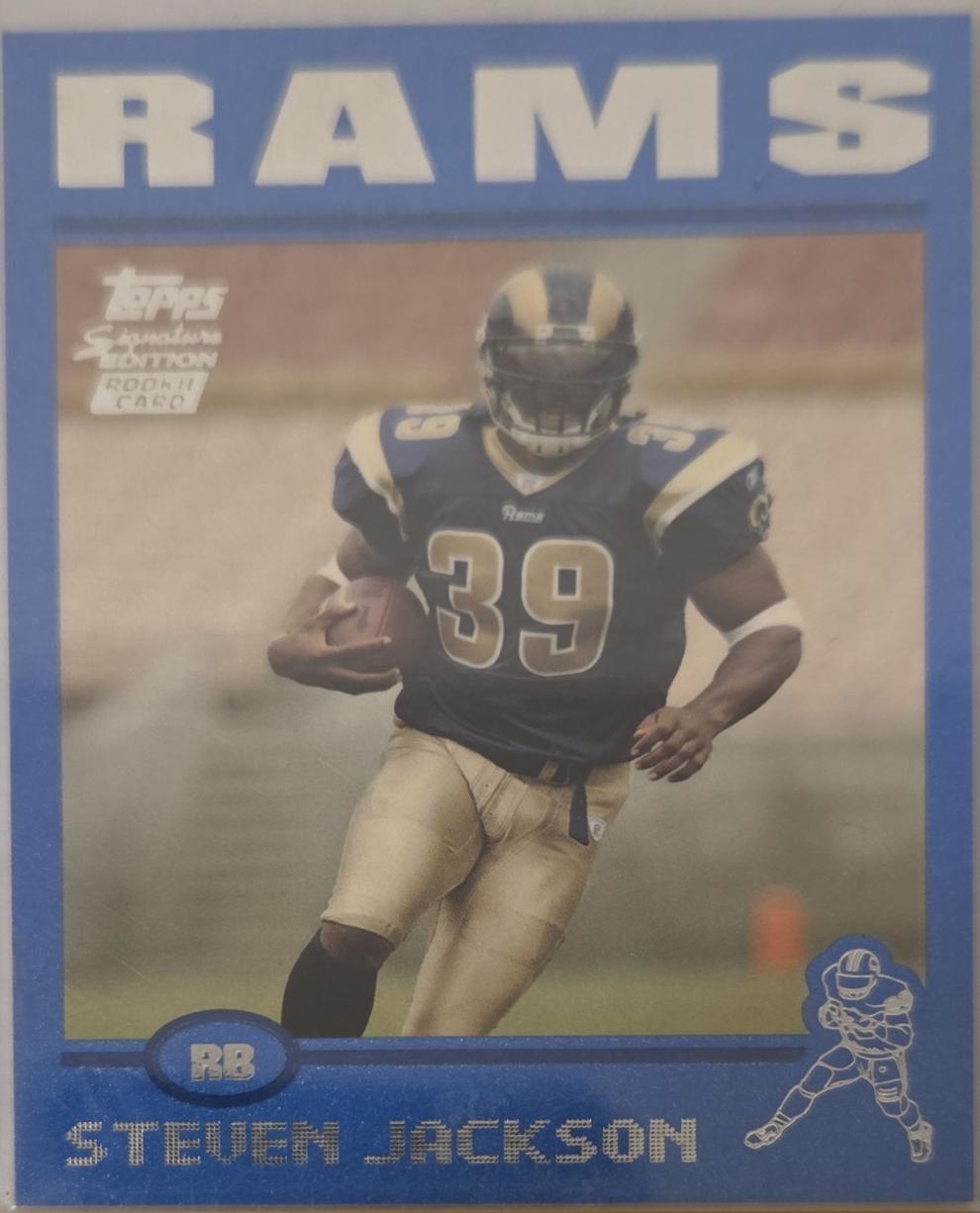 Steven Jackson [Signed Jersey Blue] #67