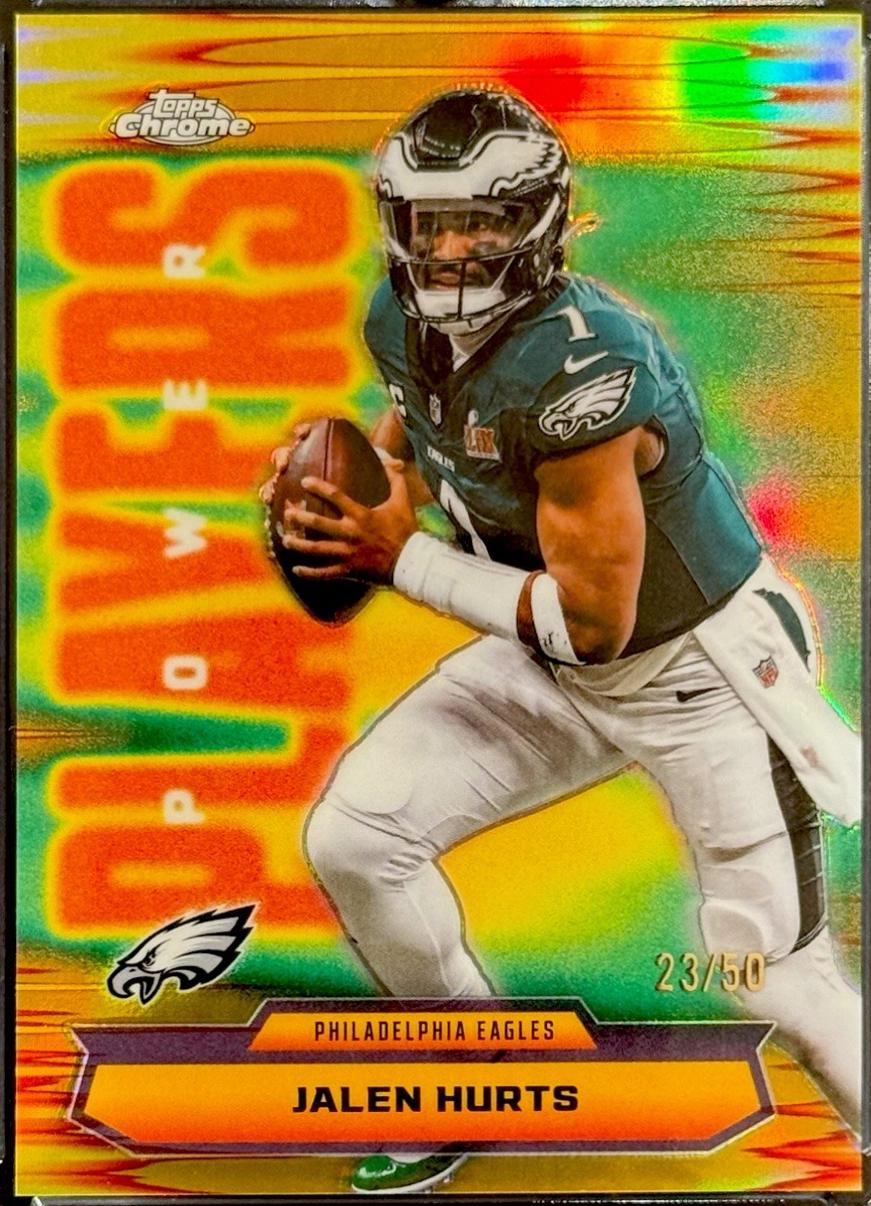 Jalen Hurts [Gold Refractor] #PP-4