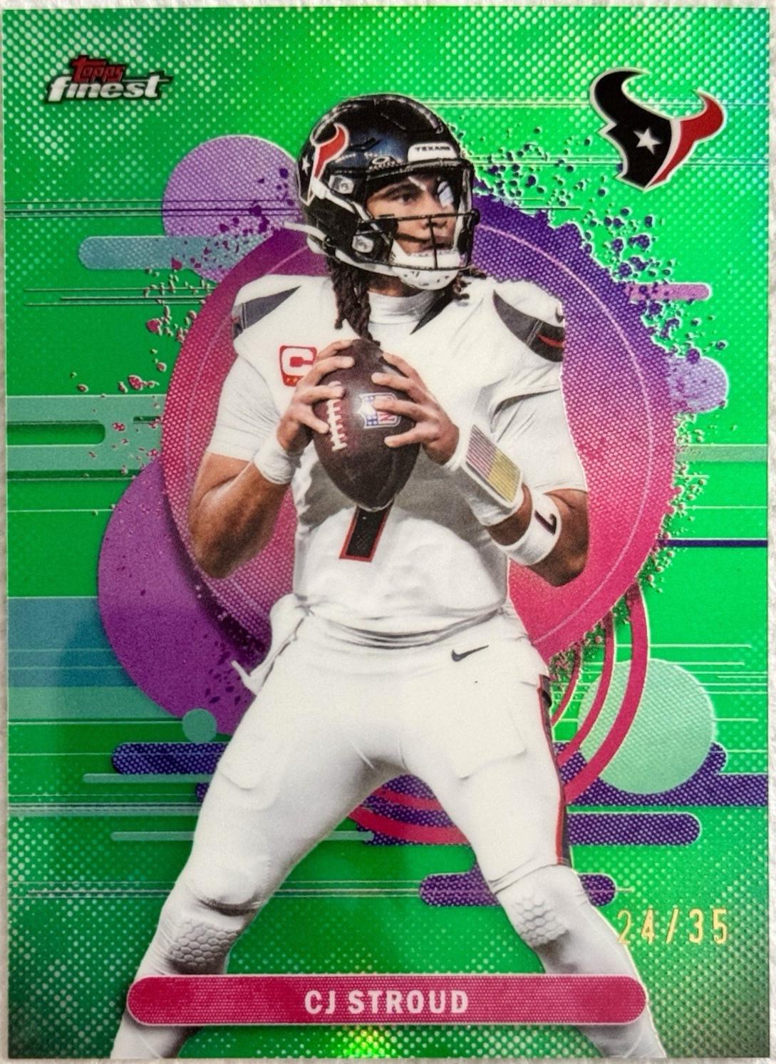 CJ Stroud [Green Refractor] #133