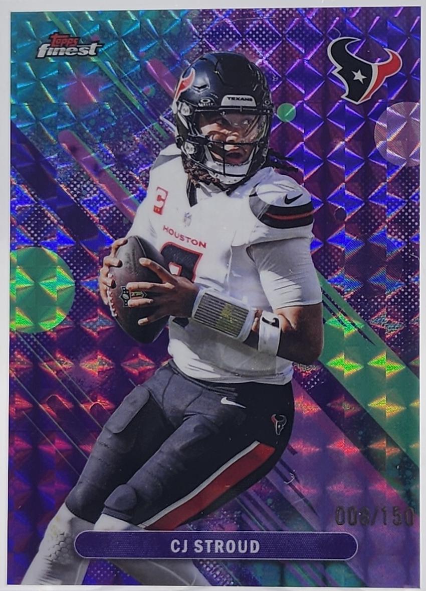 CJ Stroud [Purple Geometric] #56
