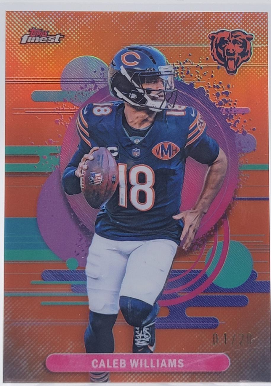 Caleb Williams [Orange Refractor] #127