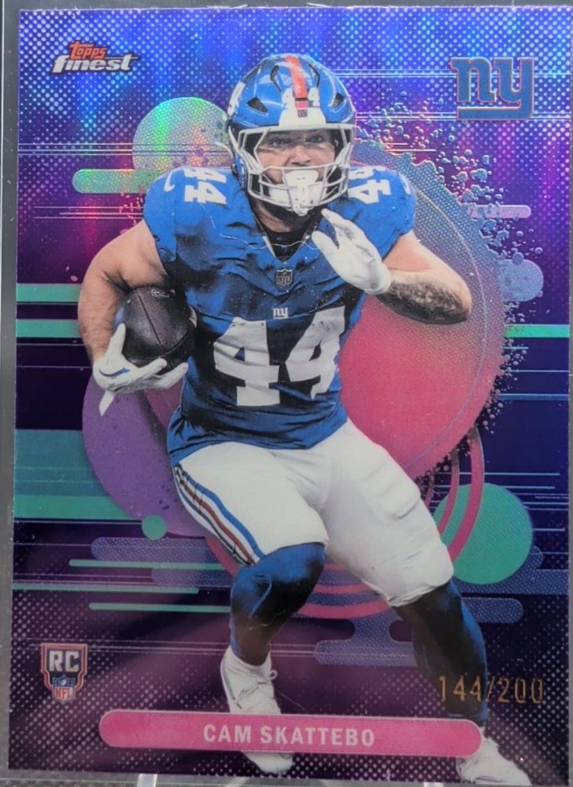 Cam Skattebo [Purple Refractor] #113