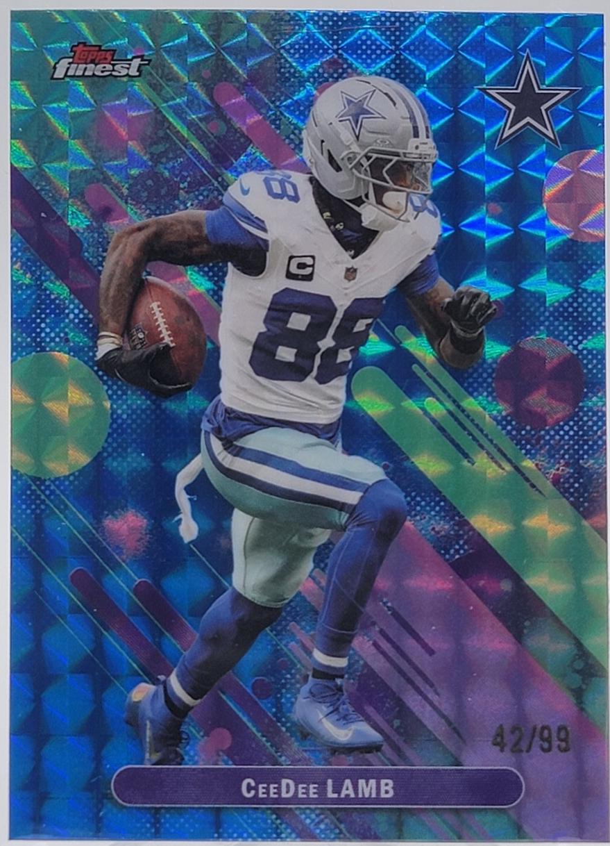 CeeDee Lamb [Blue Geometric] #87