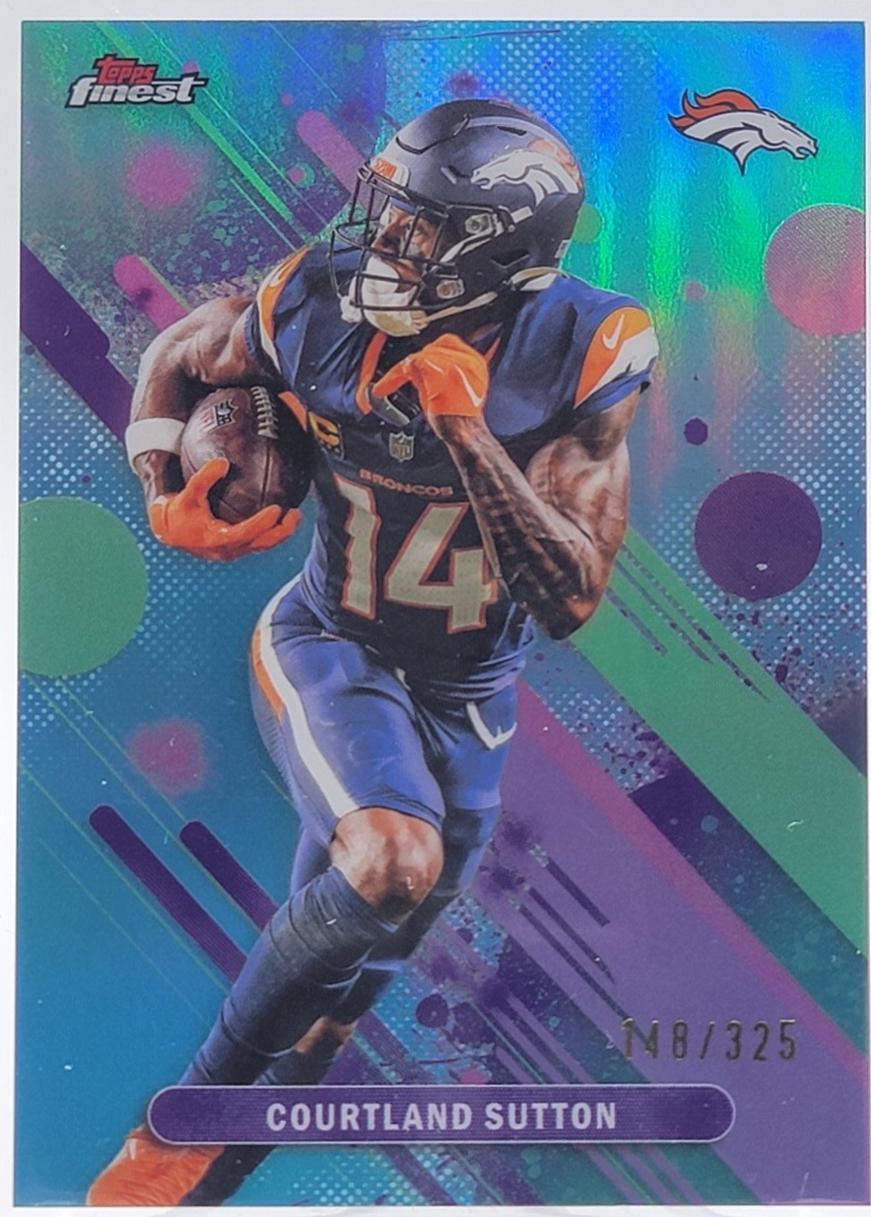Courtland Sutton [Sky Blue Refractor] #88