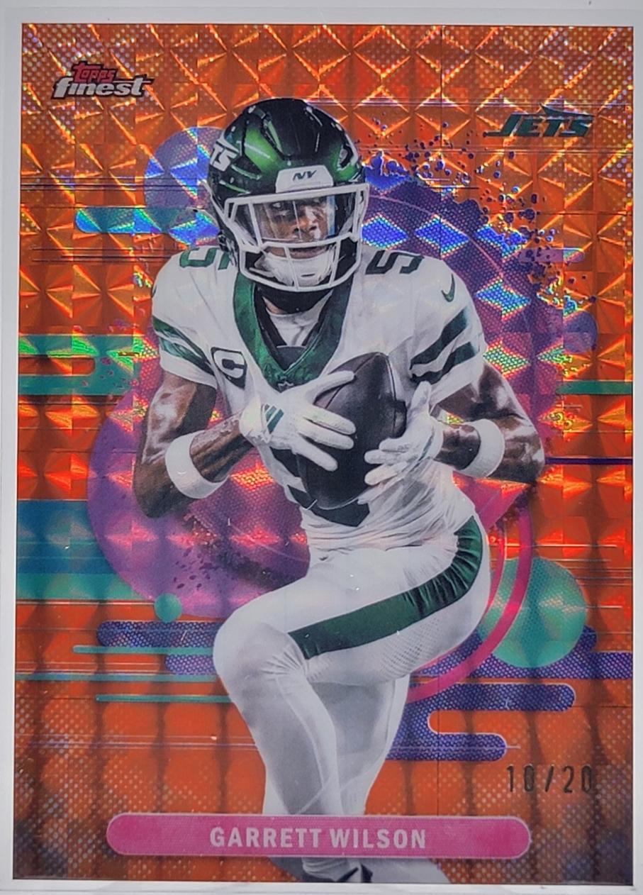 Garrett Wilson [Orange Geometric] #176