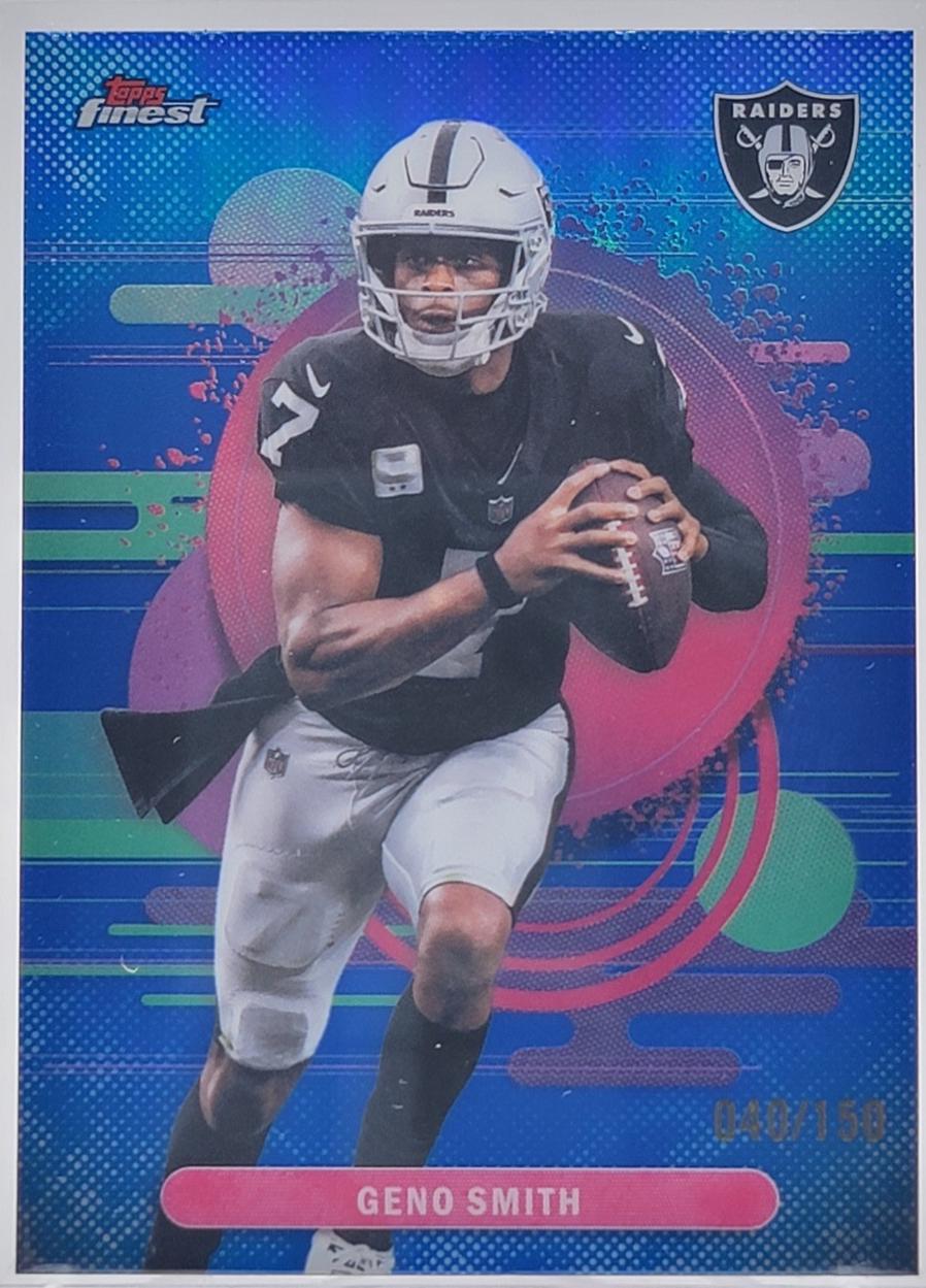 Geno Smith [Blue Refractor] #137