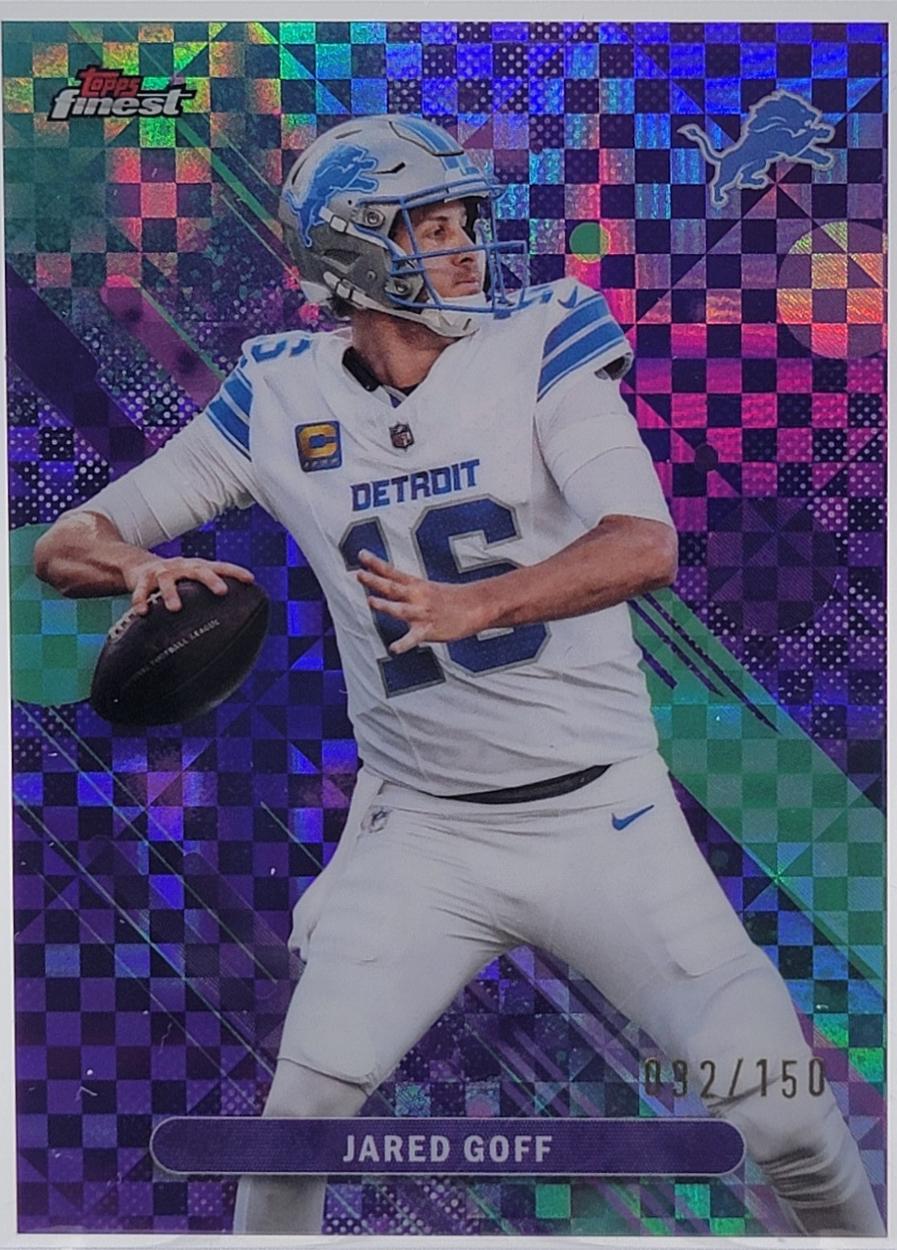 Jared Goff [Purple X-Fractor] #54
