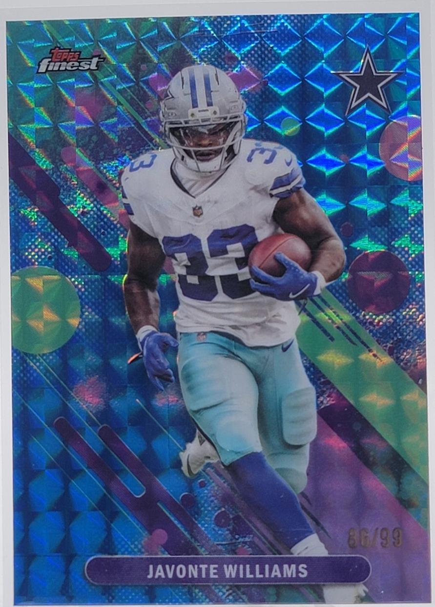 Javonte Williams [Blue Geometric] #74