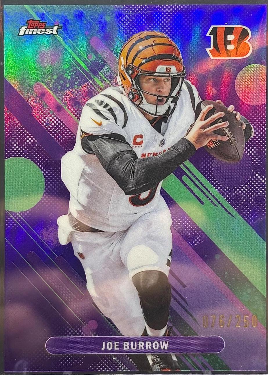 Joe Burrow [Purple Refractor] #51
