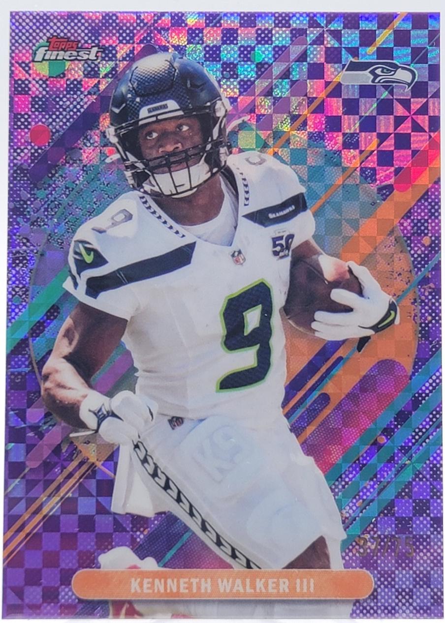 Kenneth Walker III [Purple X-Fractor] #258
