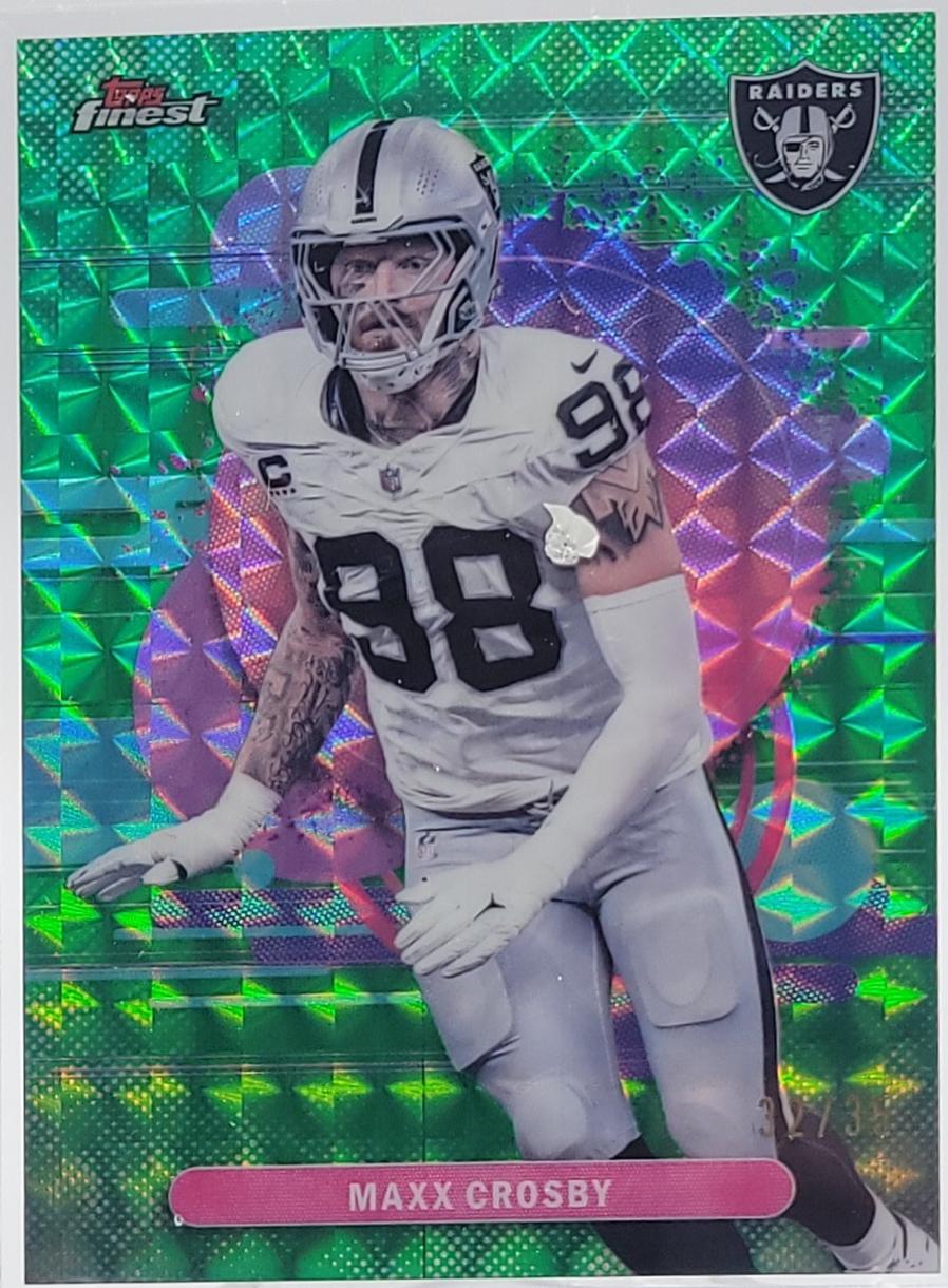 Maxx Crosby [Green Geometric] #188