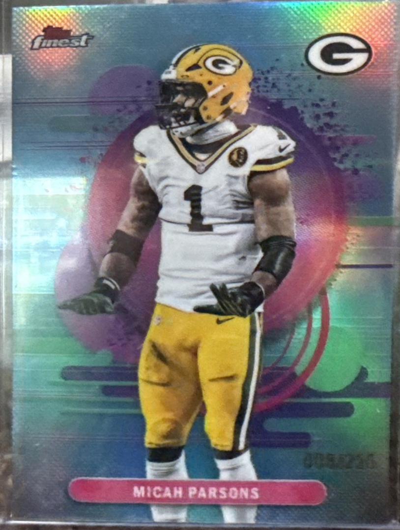Micah Parsons [Sky Blue Refractor] #187