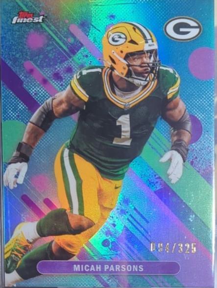 Micah Parsons [Sky Blue Refractor] #98