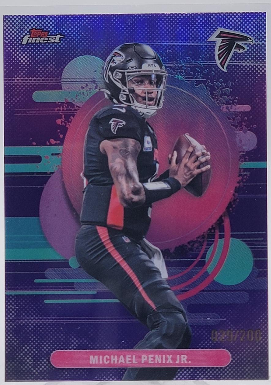 Michael Penix Jr. [Purple Refractor] #123