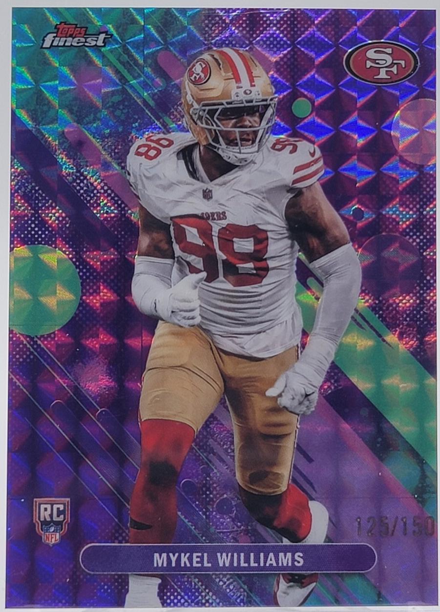 Mykel Williams [Purple Geometric] #38